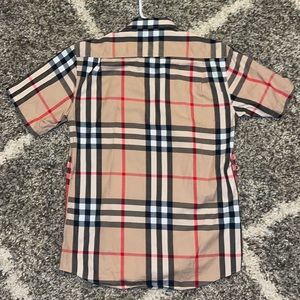 Men’s Burberry short sleeve button up